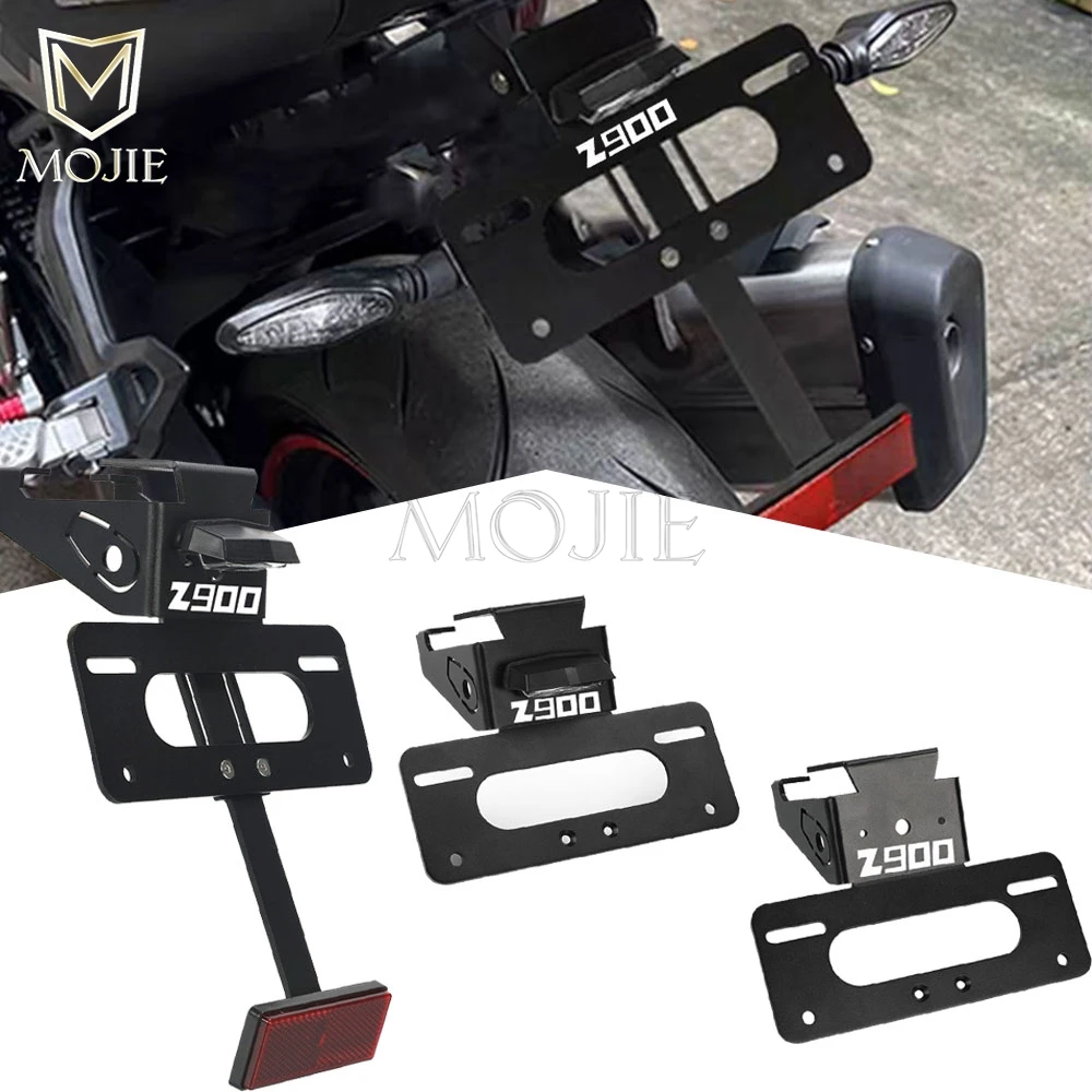

Rear Tail Tidy Fender Eliminator Kit License Plate Holder Bracket For Kawasaki Z900 Z900SE Z 900 Performance 2017-2022 2023 2024