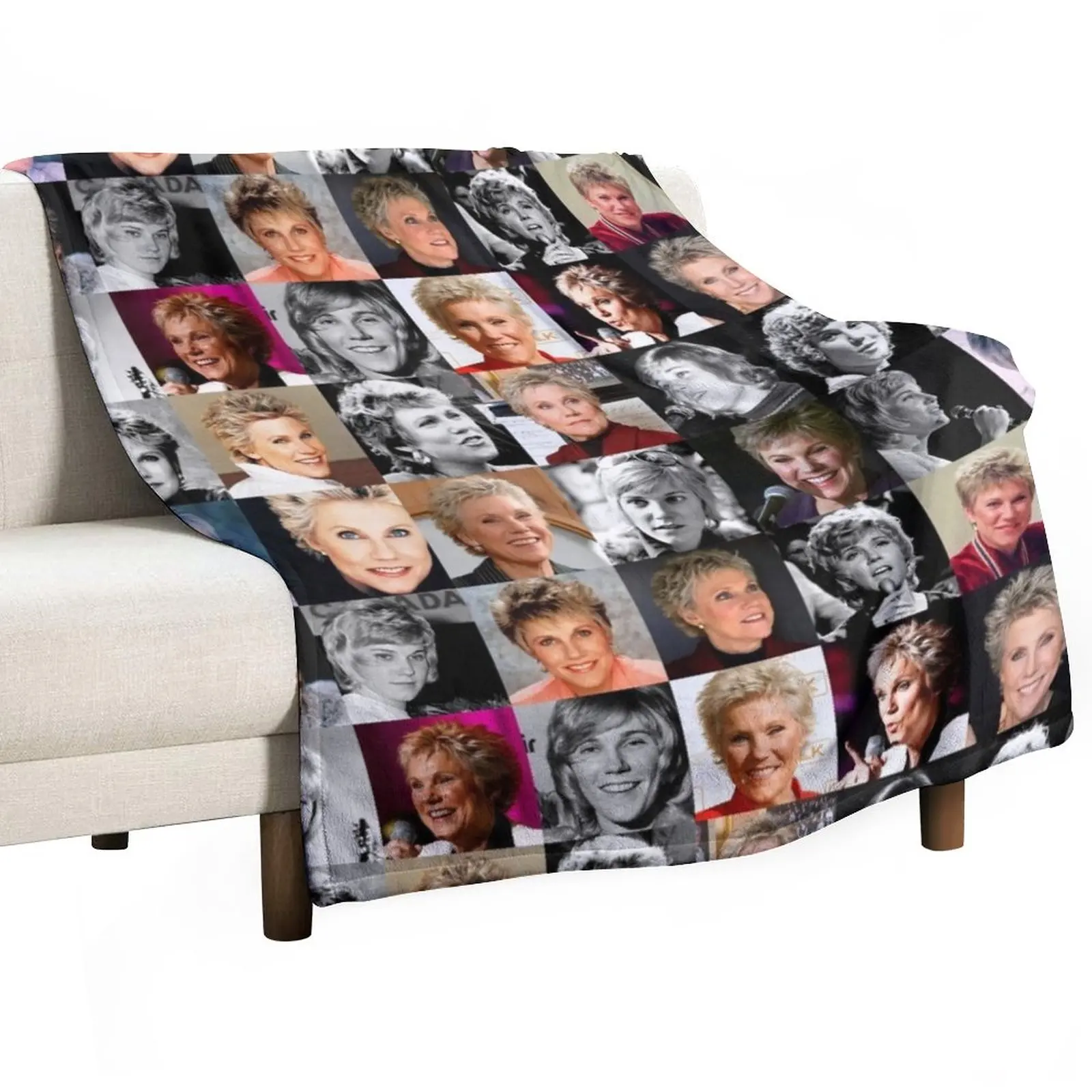 

Anne Murray wants you to know she' Throw Blanket Sleeping Bag Blanket Vintage Blanket Luxury Brand Blanket