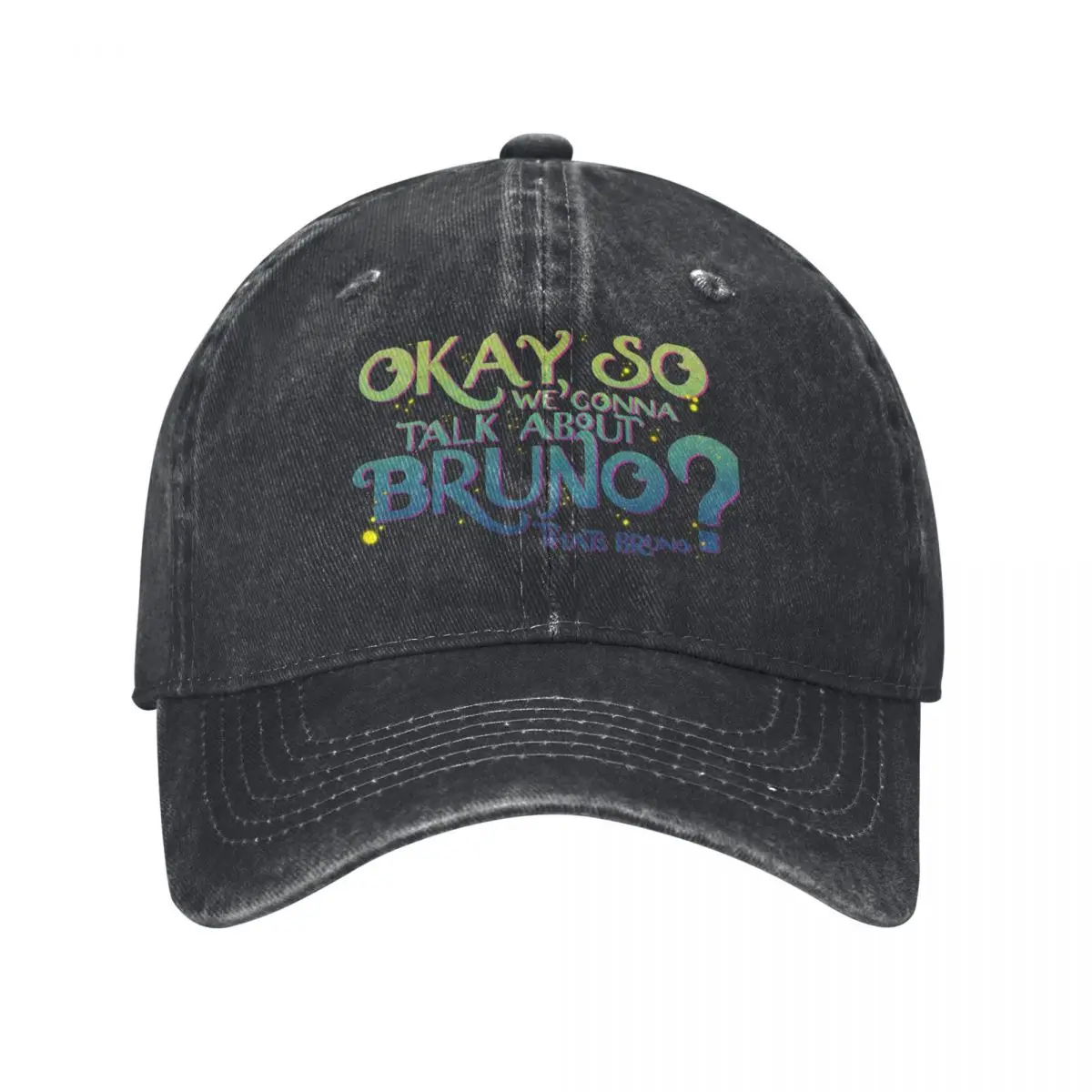 

We don't talk about Bruno Baseball Cap Luxury Hat Vintage For Women Men's