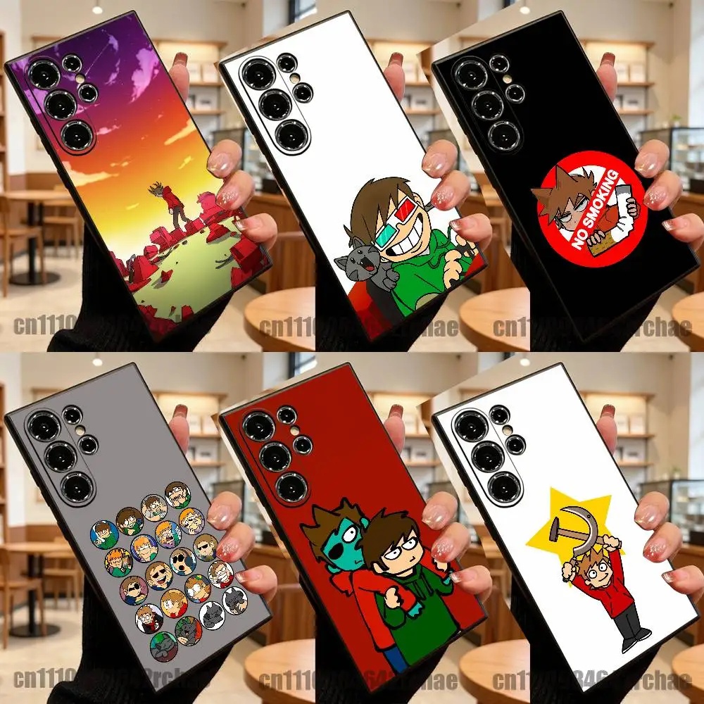 

For E-Eddsworld T-Tord Edd Phone Case For Samsung S22,S24,S20,S25,S23,S30,S26,Ultra,Plus,Fe,Lite Custom Tpu Cover