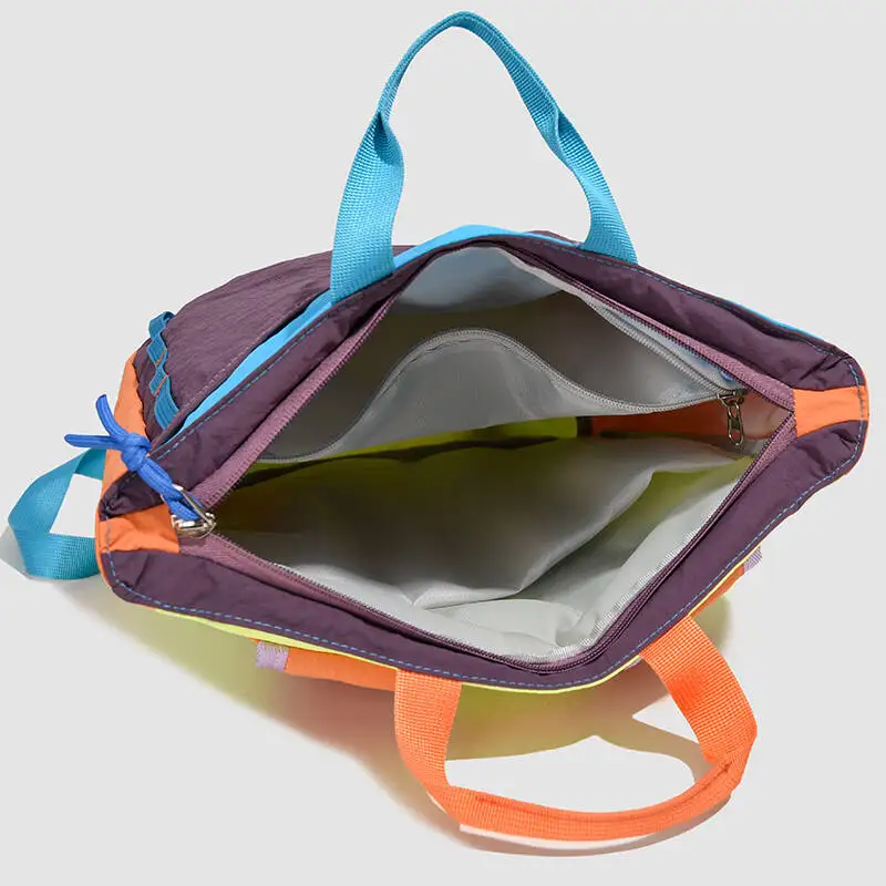 حقيبة ظهر صغيرة للمشي لمسافات طويلة، حقائب نهارية خفيفة الوزن للاستخدام الخارجي، حقيبة ظهر ذات ألوان الدوبامين للسفر للرجال والنساء، سعة كبيرة وخفيفة الوزن #5