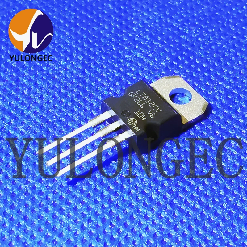 10PCS L7812CV Positive Voltage Regulator Chip 12V/1.5A TO-220 Original