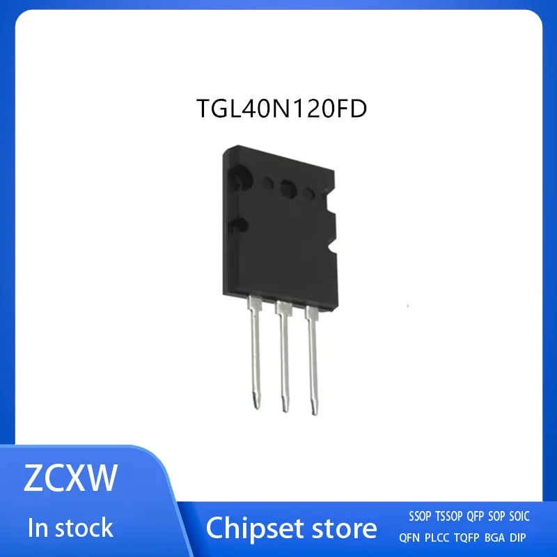 5Pcs/Lot  TGL40N120FD 40N120FD TO-264