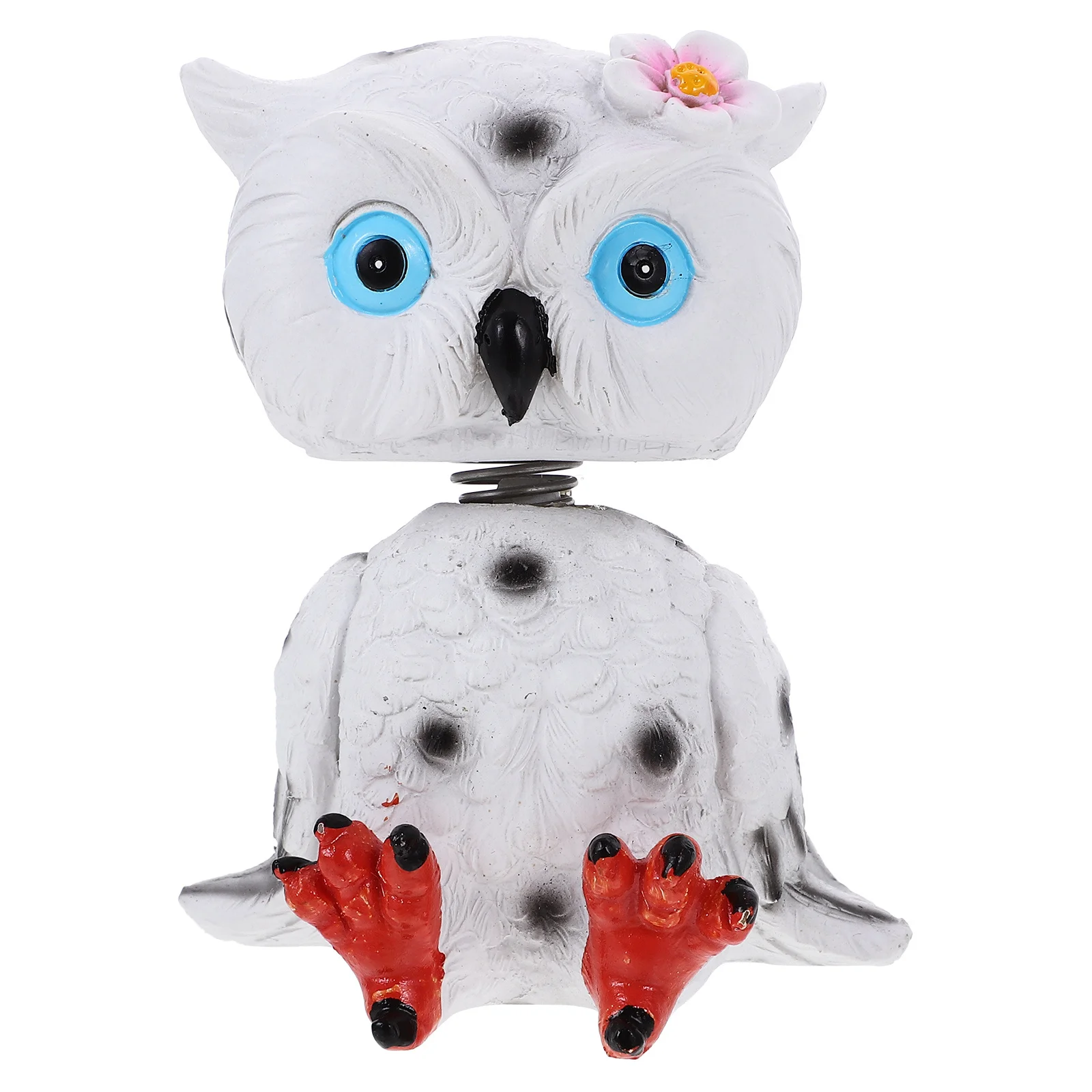 

Statue Resin Desktop Sculpture Unique Cartoon For Indoor Table Realistic Owl Figurines Decor Garden Landscape Ornament