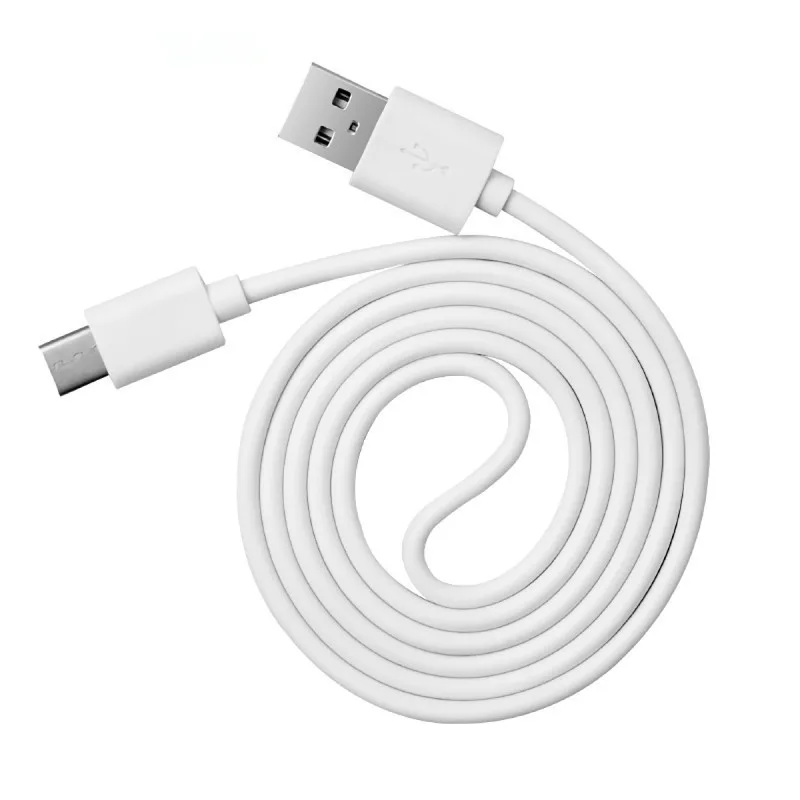 USB Type C Data Fast Charge 5A Cable For Samsung S20 S9 S8 Xiaomi Huawei P30 Pro Mobile Phone Charging Wire White Cable