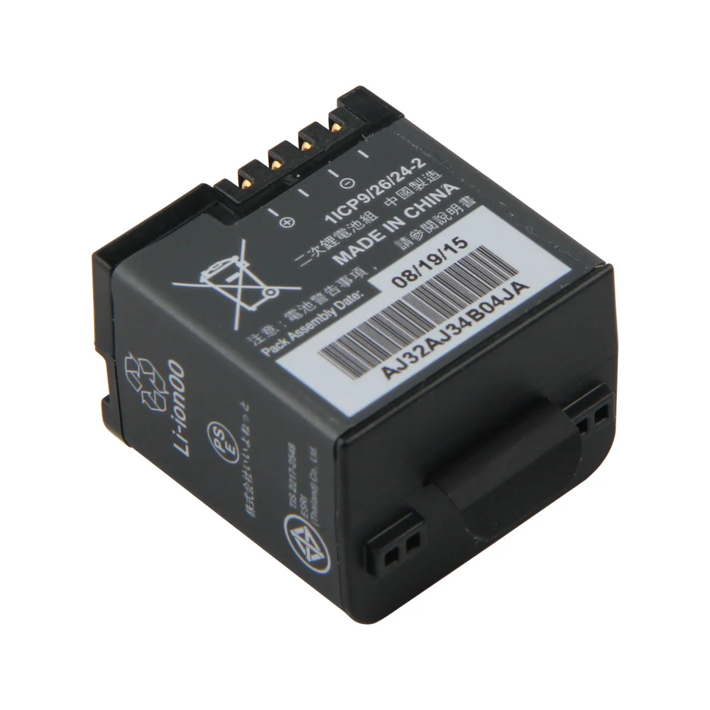 Original Replacement Battery 361-00080-00 For Garmin Virb X Compact VIRB XE Action Camera Battery 980mAh