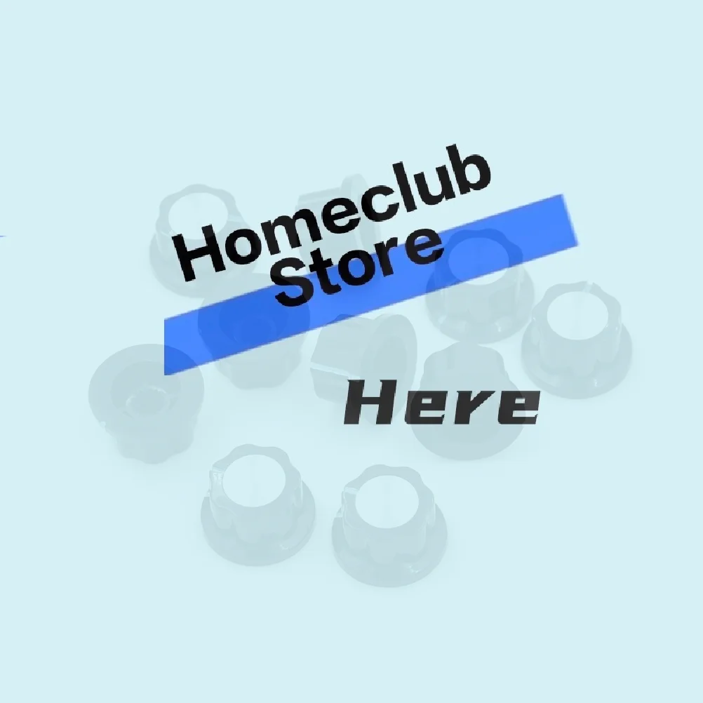 

10 шт. ручек для потенциометров, поворотные, бакелитовые, диаметр отверстия 6 мм - Homeclub