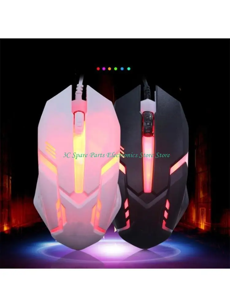 SZ Gaming Mouse Backlit Ergonomic Mouse Modes up to 1000 DPI for Gamers