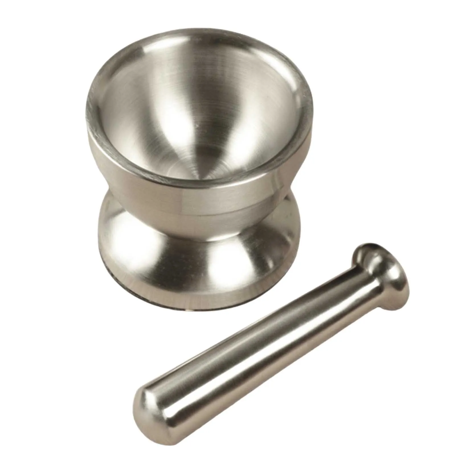 Pill Crusher Stainless Steel Mortar and Pestle Medicine Grinder Set Non-Slip Splitter to Easily Crush Medicine Pills Tablets