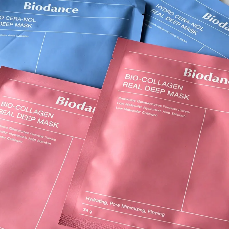 Biodance Skincare Facial Mask Deep Cleansing Gel Toner Cotton Tablet Collagen Essence Liquid Makeup Remover Repair Face Cleanser