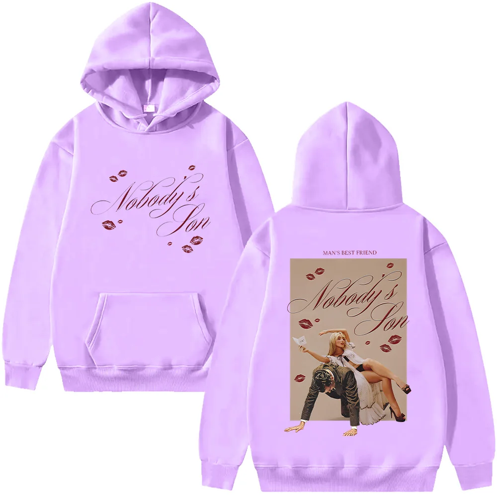 ألبوم سابرينا كاربنتر أفضل صديق للرجال هوديس لا أحد الابن بلوزات جرافيك جديدة للجنسين Harajuku موضة خريف غير رسمية هودي