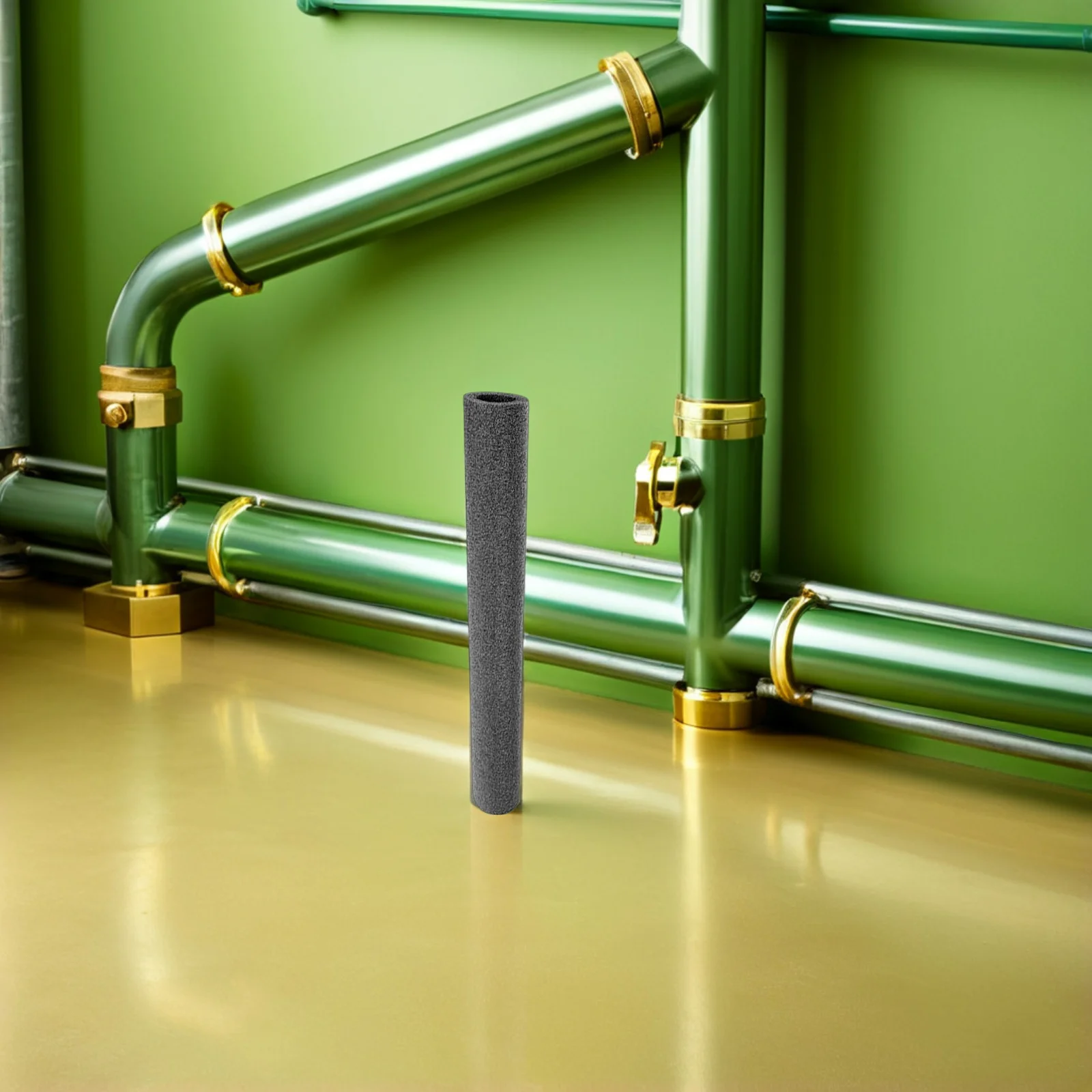 20pcs Sleeve Flexible Foam Tube For Outdoor Protection Water Pipe Insulation Tubing Winter Pipe Wrapping Fence Foam Protection