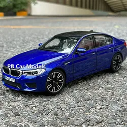 Original factory 1:18 2018 M5 car model F90 alloy car model as a gift for boyfriend