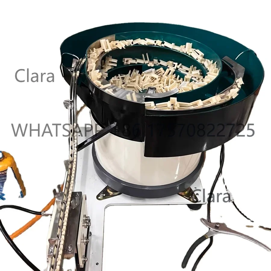Custom Double Vibratory Bowl Feeder Hopper Bowl Feeder Vibratory Machine Auto Sorting Female Part Vibration Feeder Bowl System