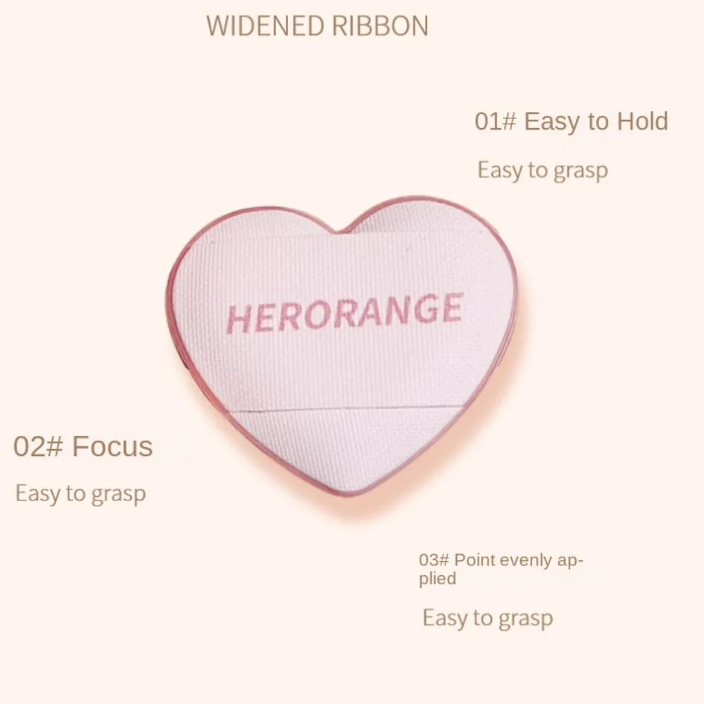 Oil Control Luchtkussen Poederdons Blush Foundation Tool Mini Vingerbladerdeeg Droog en Nat Herbruikbare Vingertop Cosmetische Bladerdeeg voor tweeërlei gebruik