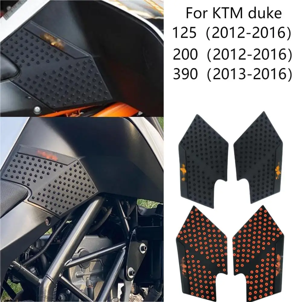 

Fuel Tank Anti Slip Sticker Motorcycle Decoration Label For KTM DUKE 125 200 390 Body Accessories On Both Sides