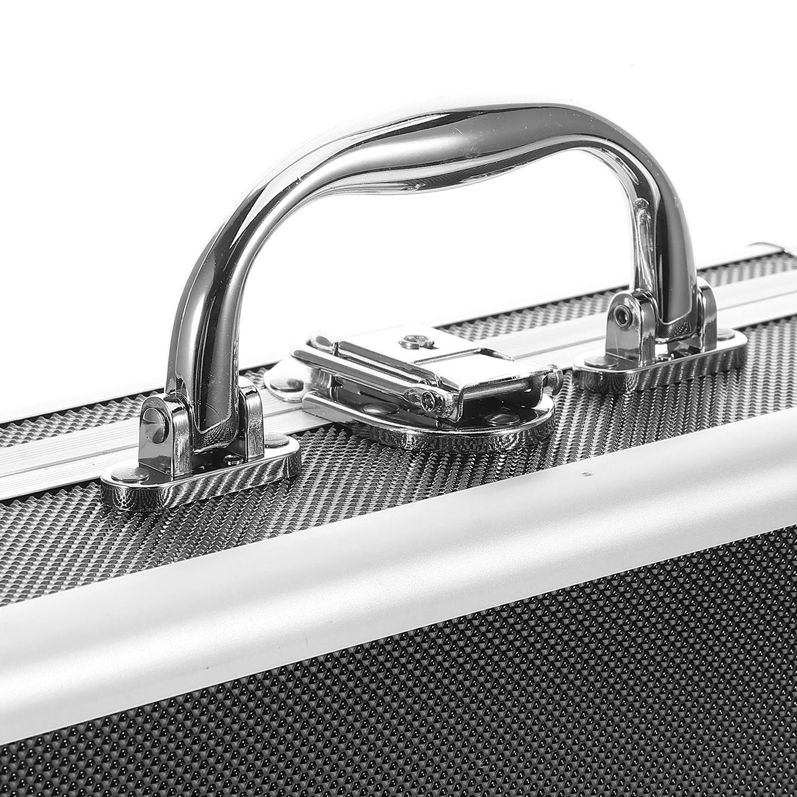 Aluminum Alloy Toolbox Large Capacity Portable Tool Case For Home Diy Lockable Storage Box With Handle Multi-Functional