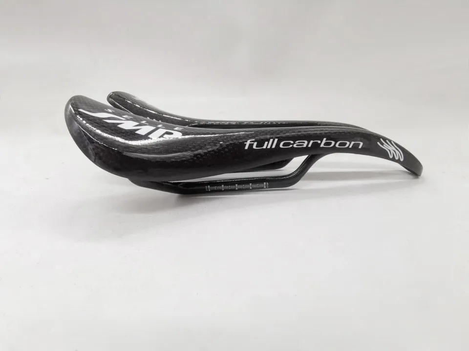 

Carbon Fiber Bike Cuion Hollow Design Road And Mountain Bike Saddle Lightweight Comfortable Cycling Bicycle Pad