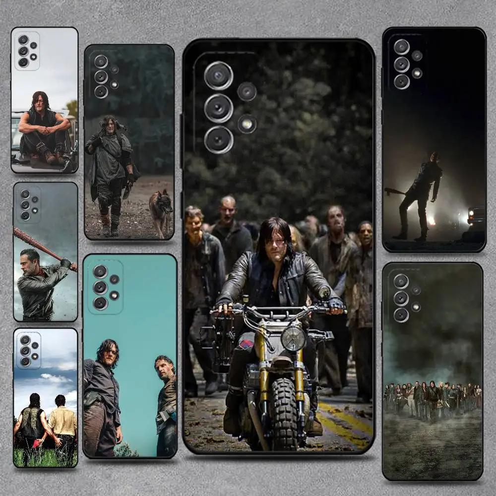 

Daryl Walking Dead Phone Case For Samsung S25,S24,S21,S22,S23,S30,Ultra,S20,Plus,Fe,Lite,Note,10,9,5G Black Cover