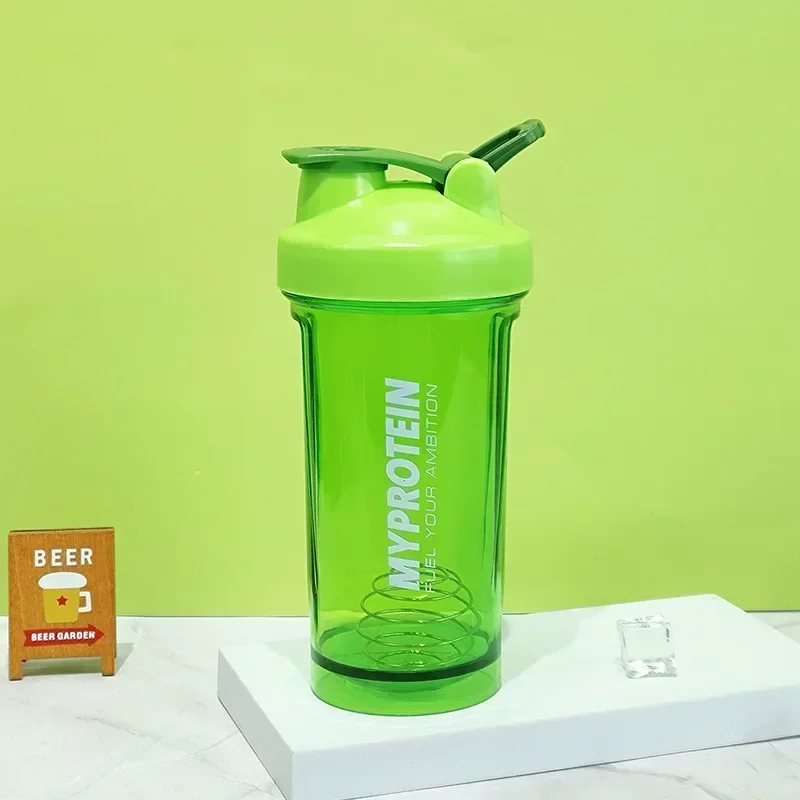 500ml Whey Protein Shaker Bottle Leak Proof Sports Shaker Proteine with Mixing Ball Gym Water Bottle Bpa Free Plastic Water Cup