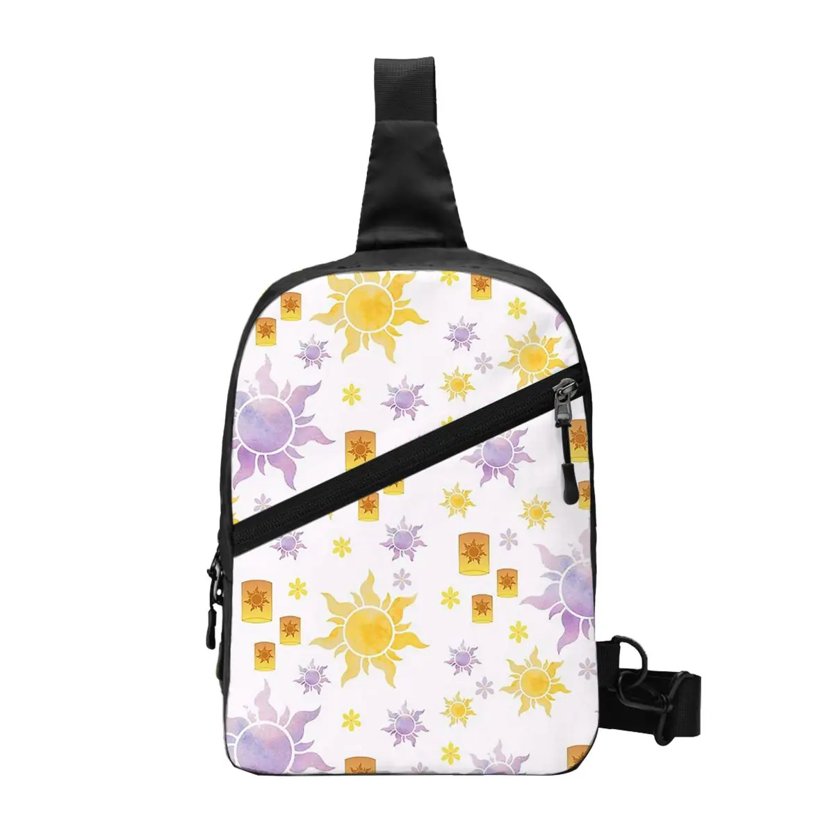 

Запутанная нагрудная сумка с рисунком солнца, мужской рюкзак через плечо, нагрудная сумка, дорожный походный рюкзак, сумка на плечо