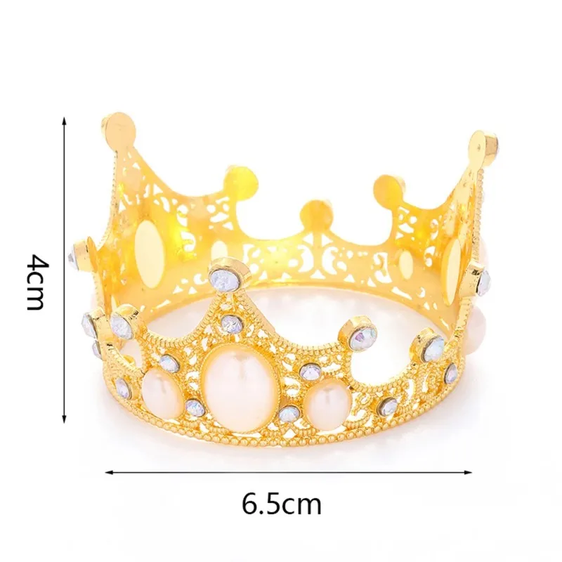 For 17cm Labubu Idol Doll Retro Crown Plush Doll DIY Girl Accessories