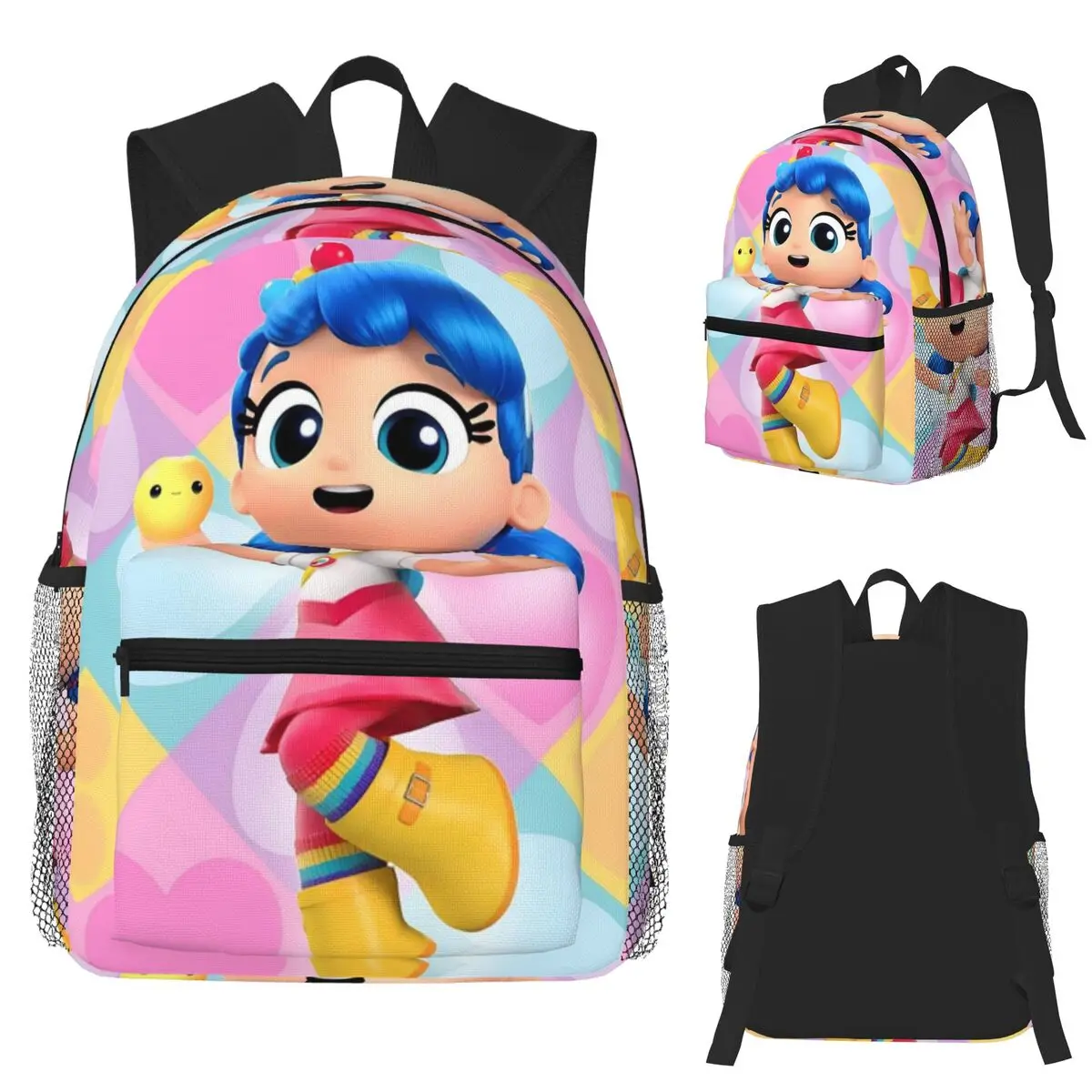 

Рюкзак для студентов True And The Rainbow Kingdom, школьная сумка, походный дорожный рюкзак для мужчин и женщин, модная сумка для книг, сумки на плечо
