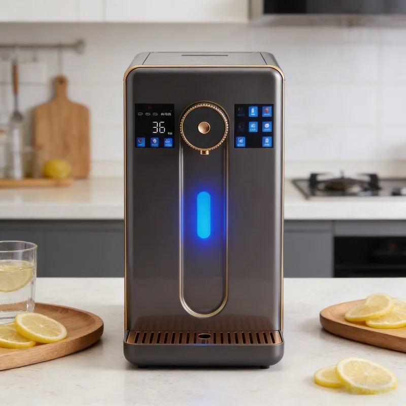 

Desktop Hot And Cold Water RO Hydrogen Purifier Dispenser With Large Capacity For Office And Home Drinking Applications
