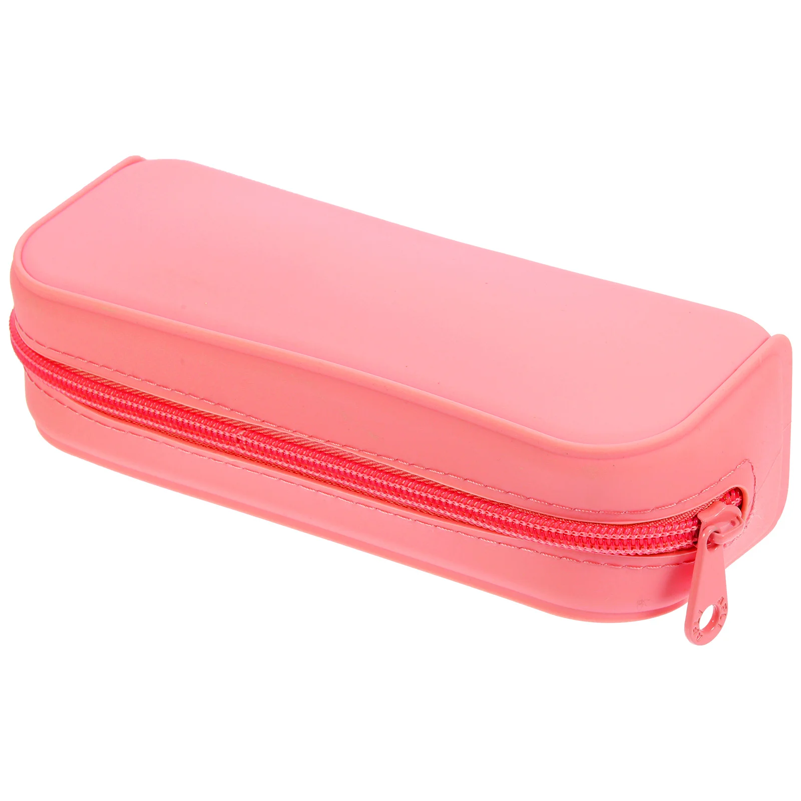 

Pencil Pouch Aesthetic Solid Color Bag Case Silicone Container Stationery Office