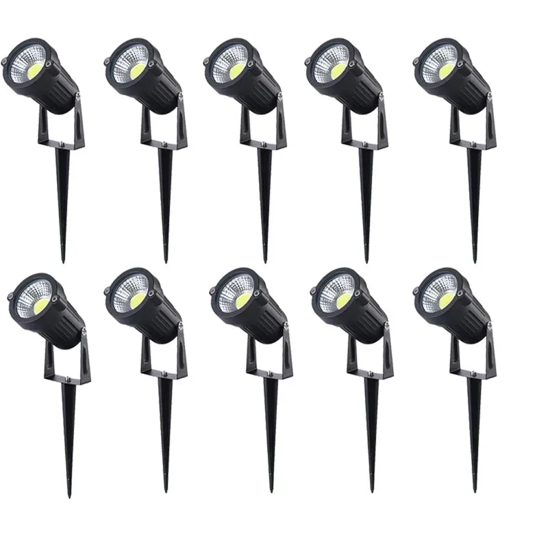 Imagem -06 - Impermeável Led Lawn Light Paisagem Spike Spotlight Luz de Alumínio 1m Linha Exterior Pátio Jardim Exterior Ip65 220v 110v 12v