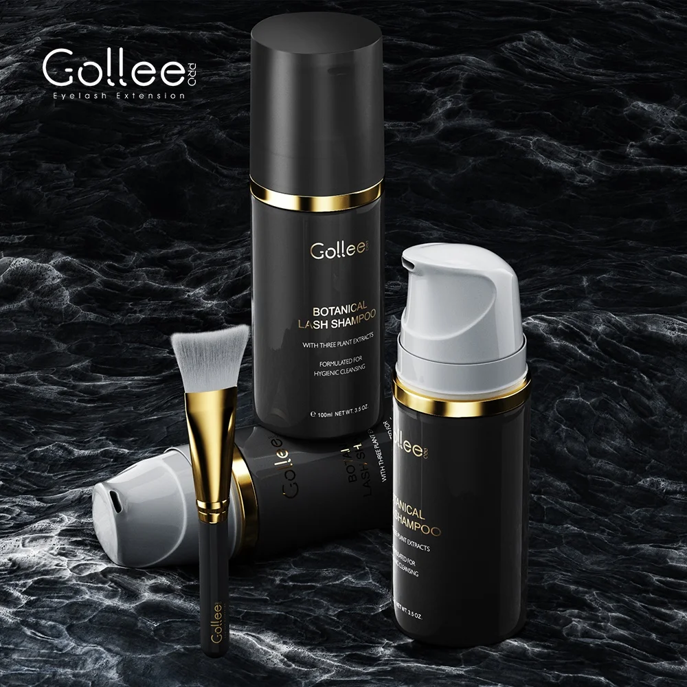 

Gollee шампунь для ресниц, мусс для наращивания ресниц, клей для накладных ресниц, глубокая очистка, чистящая жидкость, увлажняющий инструмент для макияжа ресниц