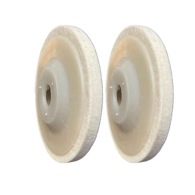 Mirror polishing wheel, high-density fine wool white pad, industrial felt wheel, angle polishing wheel, frosted sheet