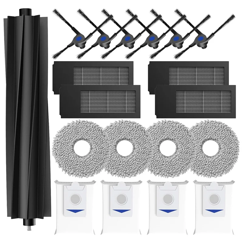 Voor Ecovacs Deebot X2 Omni/X2/X2 Pro Belangrijkste Zijborstel Hepa Filter Mop Doek Stofzakken stofzuiger Accessoires