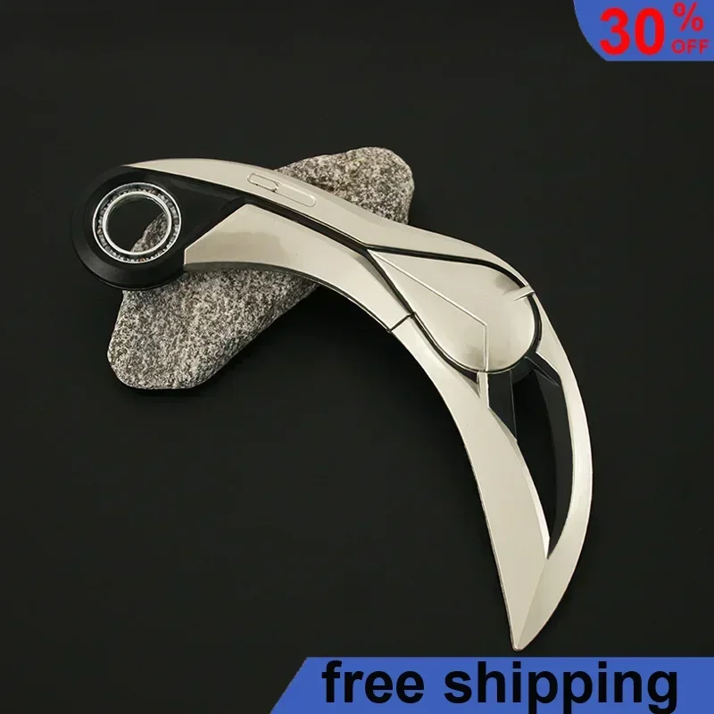 

16cm Ion 2.0 Karambit Valorant Game Weapon Melee Game Peripheral Rotatable Knife Uncut Blade Weapon Model Sword Model Gifts Toys