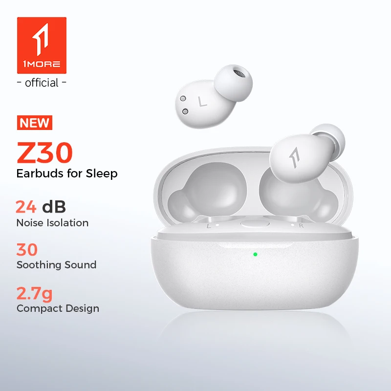 1MORE Z30 Sleeping Earbuds TWS Bluetooth Earphones Bluetooth 5.3 24dB