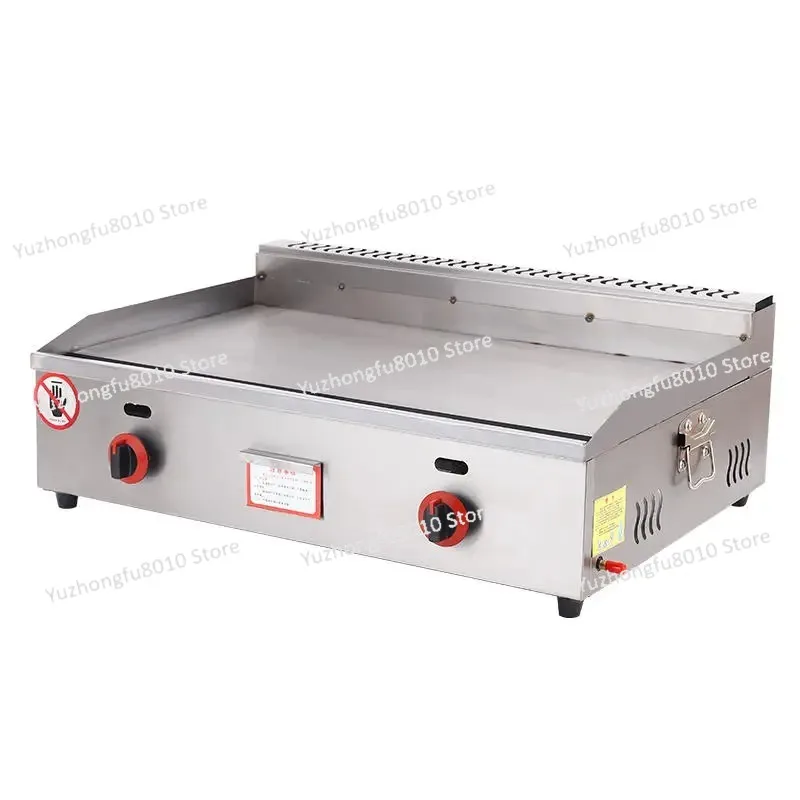 Gas grill, commercial stall, large electric teppanyaki equipment, iron plate squid grill, cold noodle machine, hand-held pancake