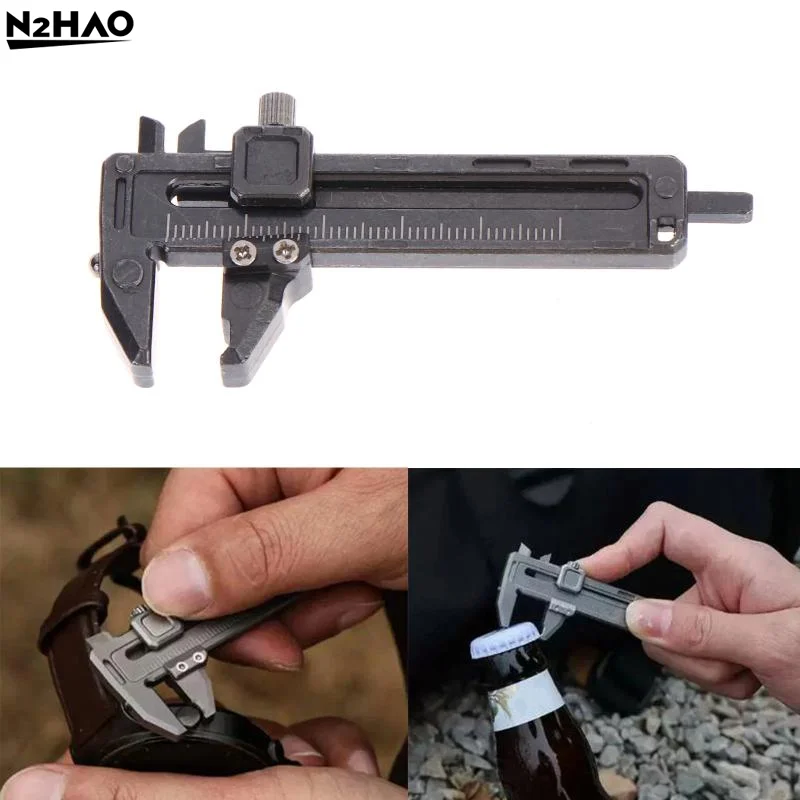 High Accuracy Mini Vernier Caliper Portable Design Thickness Gauge Multi-functional Adjustable Spanner
