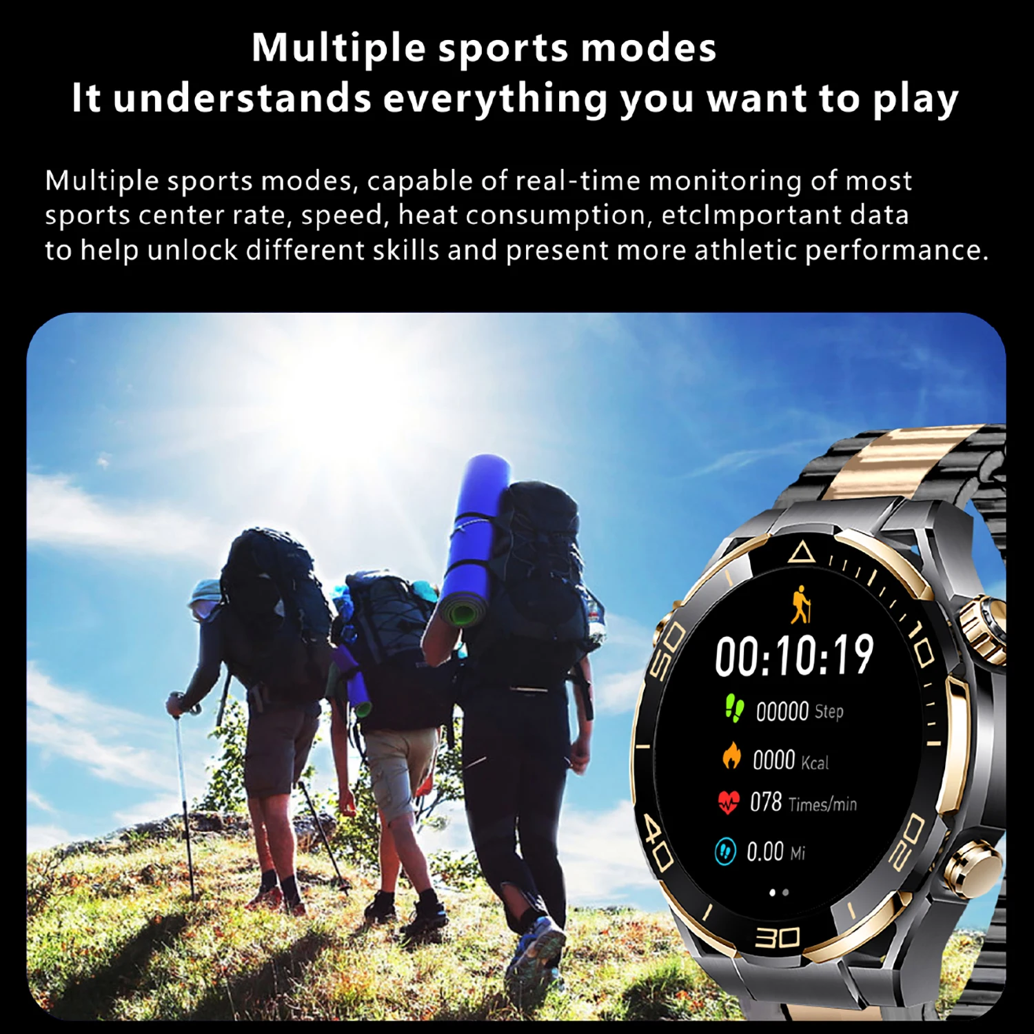 New Watch Ultimate Luxury Smart Watch Men's 480*480 HD Screen Outdoor Sports SmartWatch 4GB RAM GPS NFC Compass 2025 New Watch