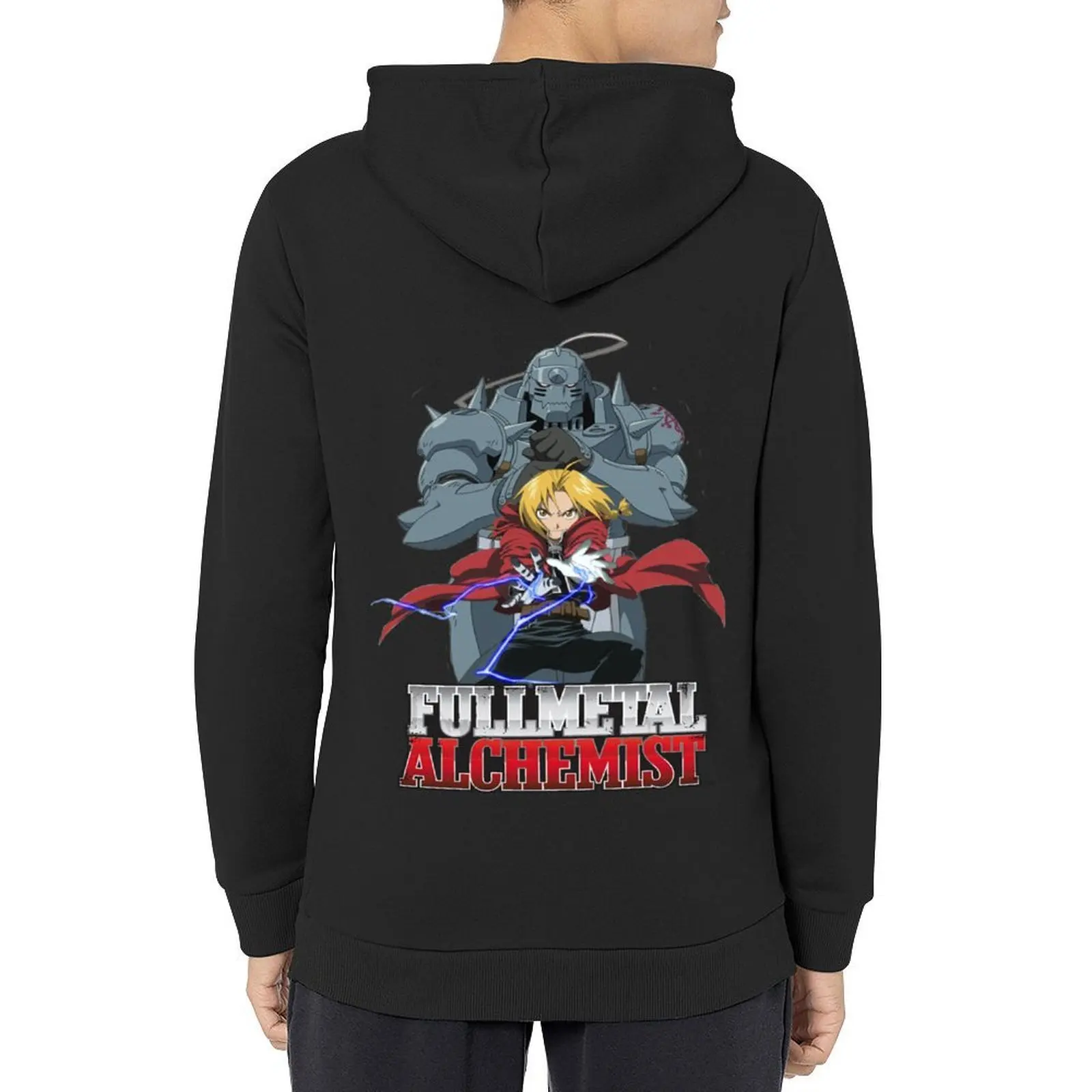 

FULLMETAL ALCHEMIST! The Elric Bros! Hoodie korean style clothes winter clothes men's coat anime clothing japanese hoodie