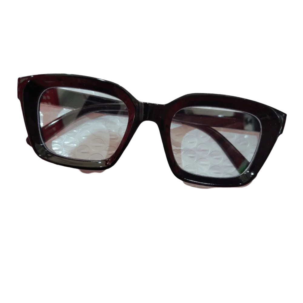 Ins Oversized Square Glasses Large Frame Anti Blue Light Glasses Myopia Glasses Flat Light Glasses Transparent Eyeglasses