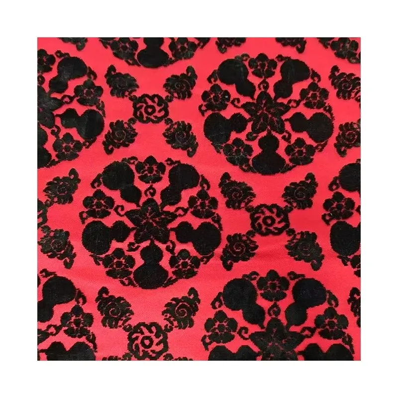 All-silk velvet fabric Chinese-style Zhangzhou new and skirt