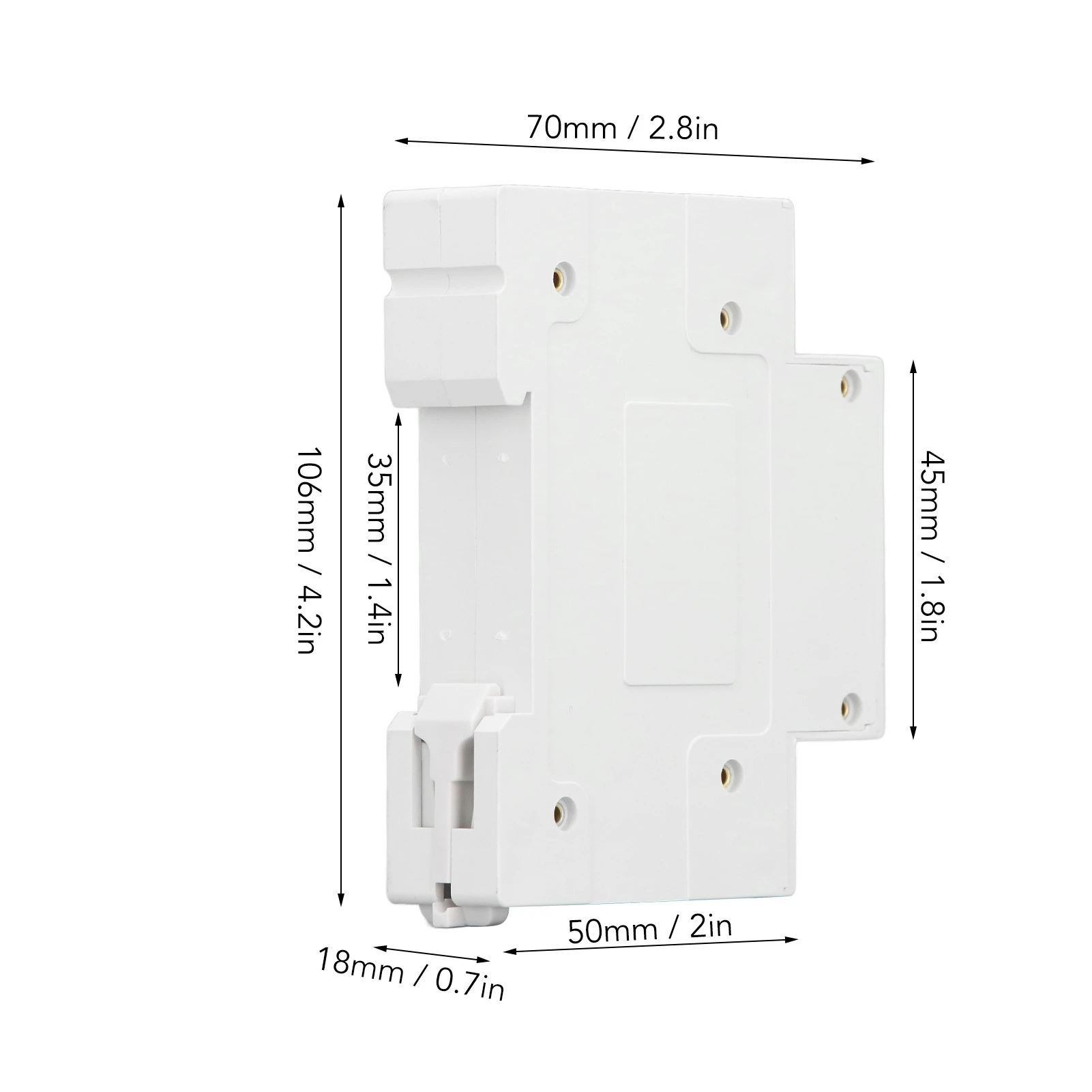 WiFi Smart Circuit Breaker Switch for Zigbee APP Wireless Mobile Phone Remote Control Household Appliances AC90‑300V