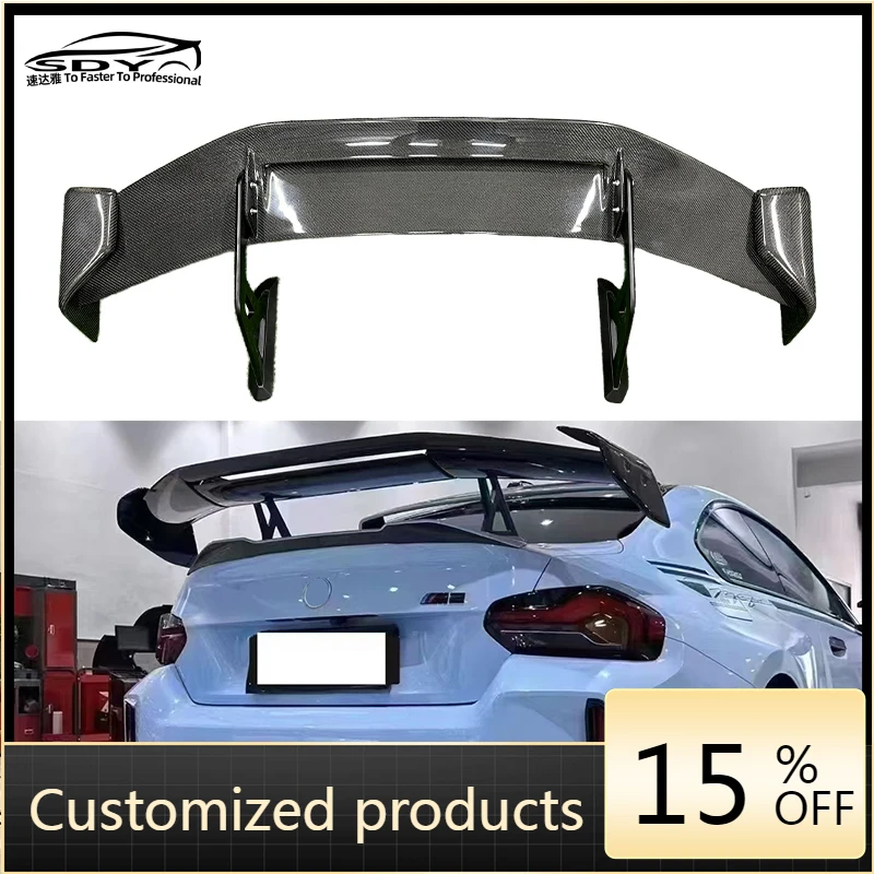 

G87 G42 AD Style High Quality Carbon Fiber Rear Spoiler Trunk Spoiler Tail Boot Wing for 2 Series G42 M2 G87
