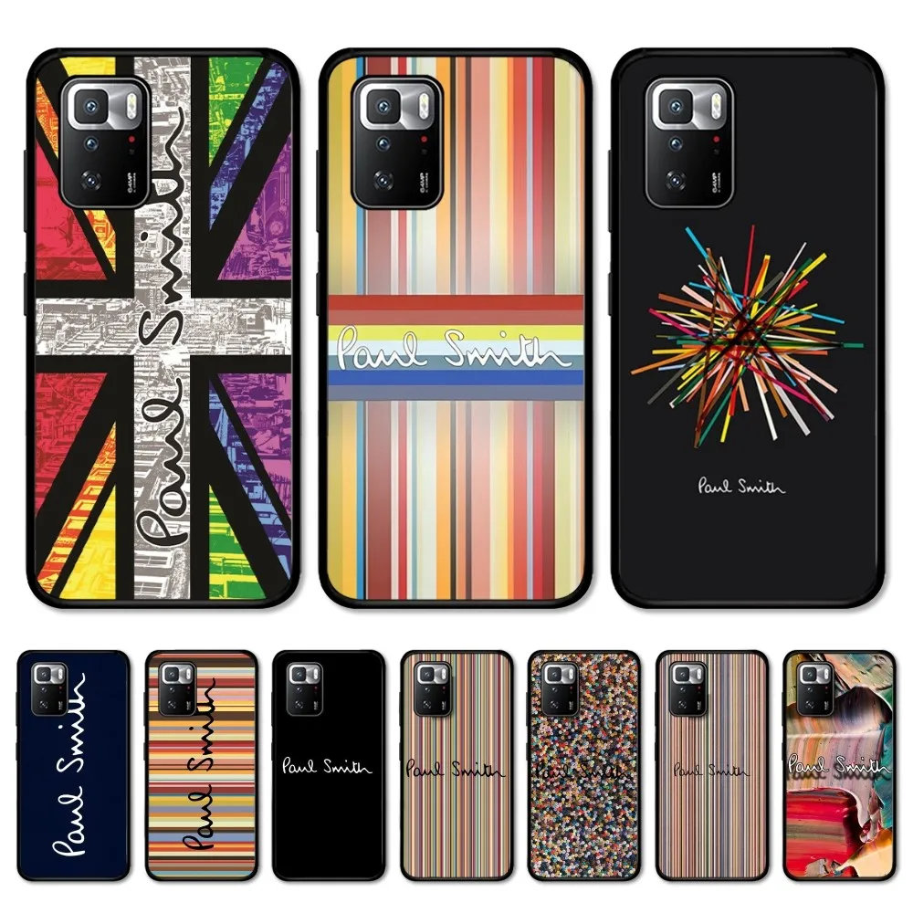 S-Smith Fashion P-Paul Phone Case For Redmi Note 4 X 5 A 6 7 8 T 9 9S 10 11 11S 11Epro Poco M3 Pro