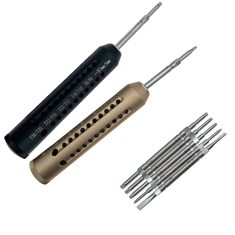 

Screw Drivers Hex Screwdrivers with Quick Coupling Handle Bone Screw Drivers Veterinary Orthopedic Instrument