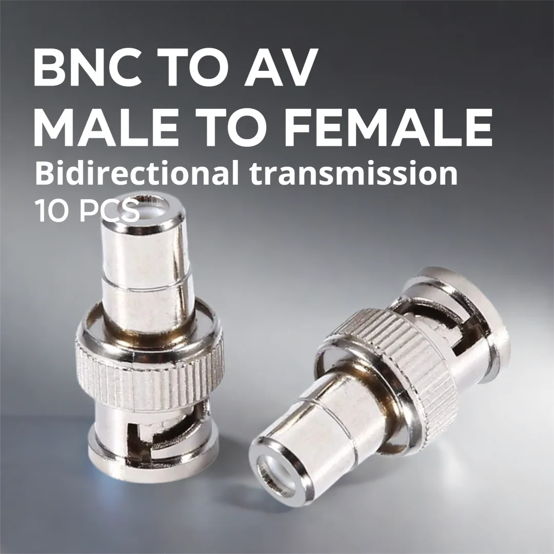 10 Pcs Bnc Male To … - image