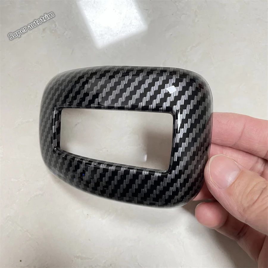 

Car Central Console Gear Shift Head Handle Knob Cover Trim ABS Carbon Fiber Accessories For Mitsubishi Outlander 2023 2024 2025