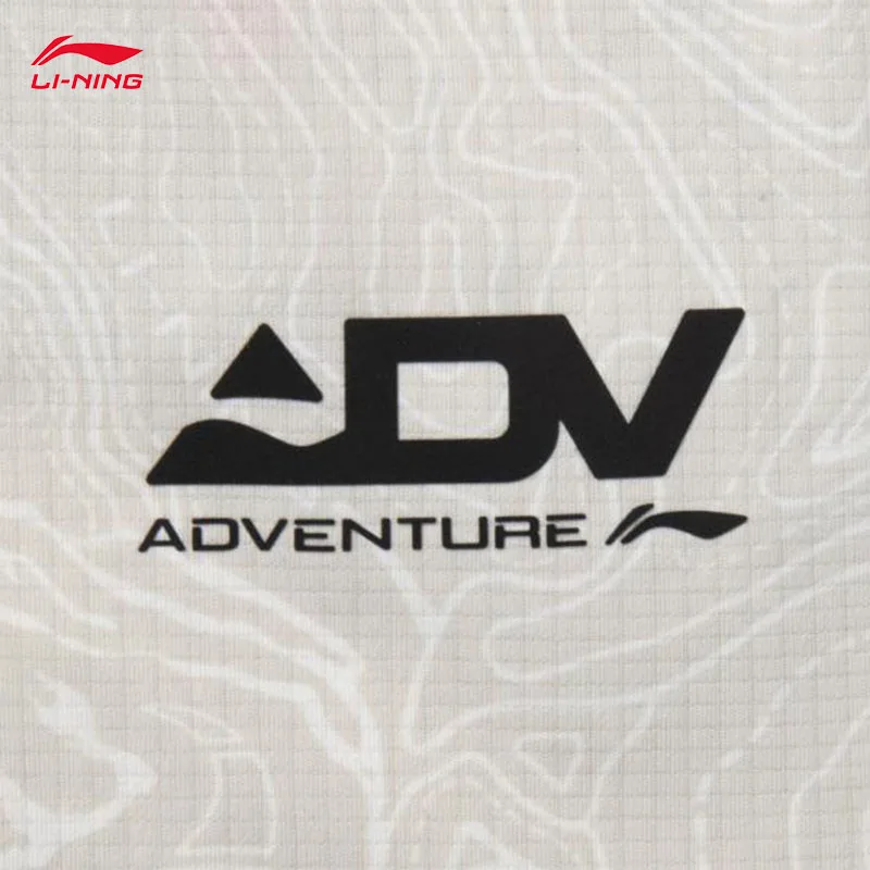 LI-NING المهنية تشغيل سلسلة الرجال عاكس LN BACTERIA برهان و LN جاف كول تي شيرتات قصيرة الاكمام ATSV373 #5