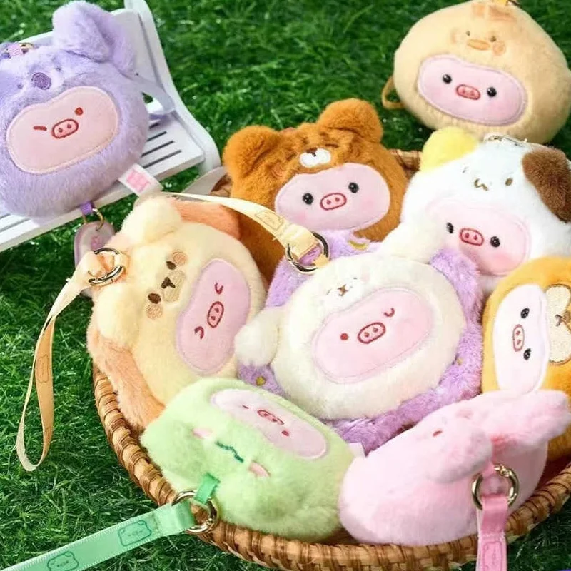 Sweetheart Pig Aromaterapia Plush Bag Pendant, Authentic Blind Box, Cute Series, Cute Play Doll, Birthday Toy Gift