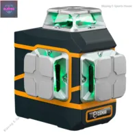 CIGMAN CM-80112 Lines Level Self-leveling 3D Auto Rotary Construction Horizontal & Vertical Lazer Level